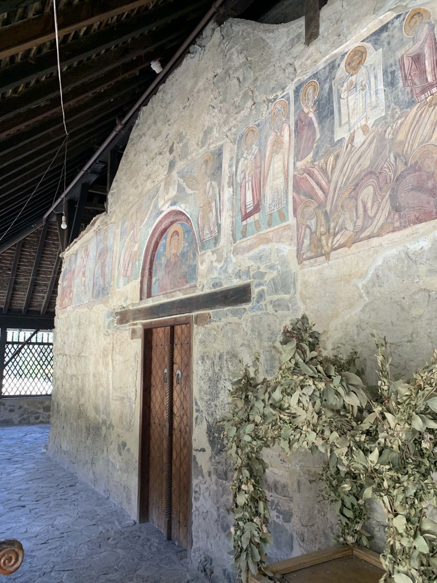 Церковь Пресвятой Богородицы Арака, Лагудера (Никосия, Кипр). архитектурные детали