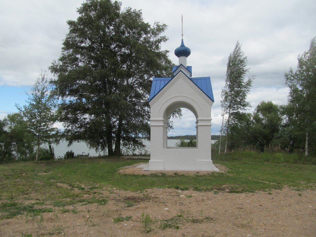 Часовня Георгия Победоносца, Фомино-Городище (Зубцовский район, Тверская область). фасады, Вид с юга