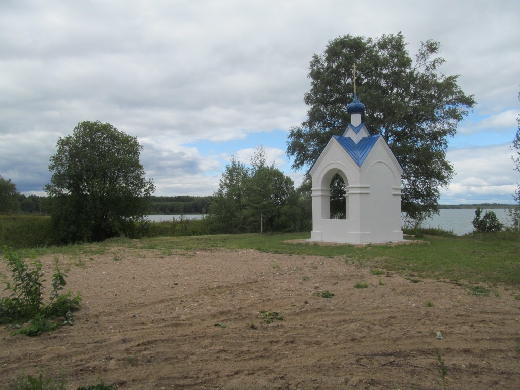 Часовня Георгия Победоносца, Фомино-Городище (Зубцовский район, Тверская область). фасады, Вид с юго-запада