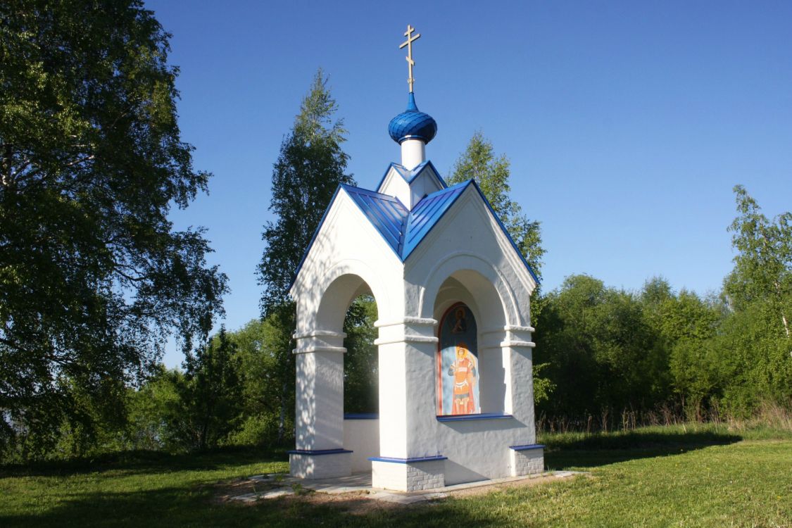Часовня Георгия Победоносца, Фомино-Городище (Зубцовский район, Тверская область). фасады