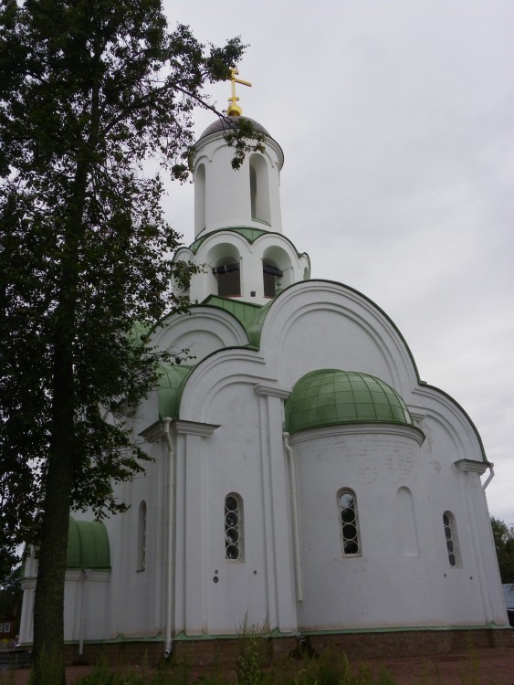 Паша. Церковь Александра Свирского. фасады, Алтарный фасад