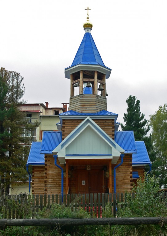 Церковь Успения Пресвятой Богородицы, Лоскутово (Томск, город, Томская область). фасады, Западный фасад