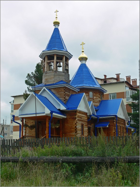 Лоскутово. Церковь Успения Пресвятой Богородицы. фасады, Вид с юго-запада