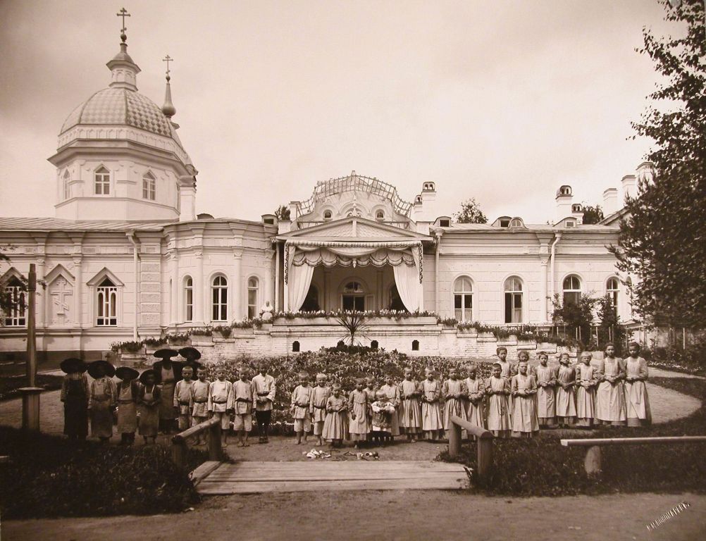 Октября, остров (Успенский остров). Церковь Успения Пресвятой Богородицы. архивная фотография, храма Успения Пресвятой Богородицы на Успенском острове