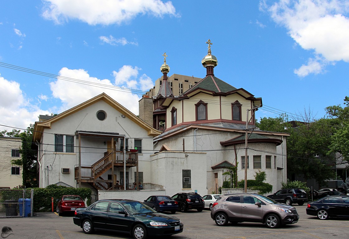 Собор Троицы Живоначальной, Чикаго (Иллинойс, США). фасады