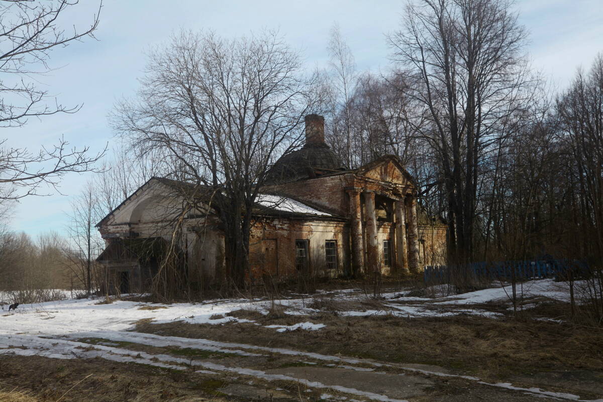 Церковь Казанской иконы Божией Матери, Углево (Галичский район, Костромская область). фасады