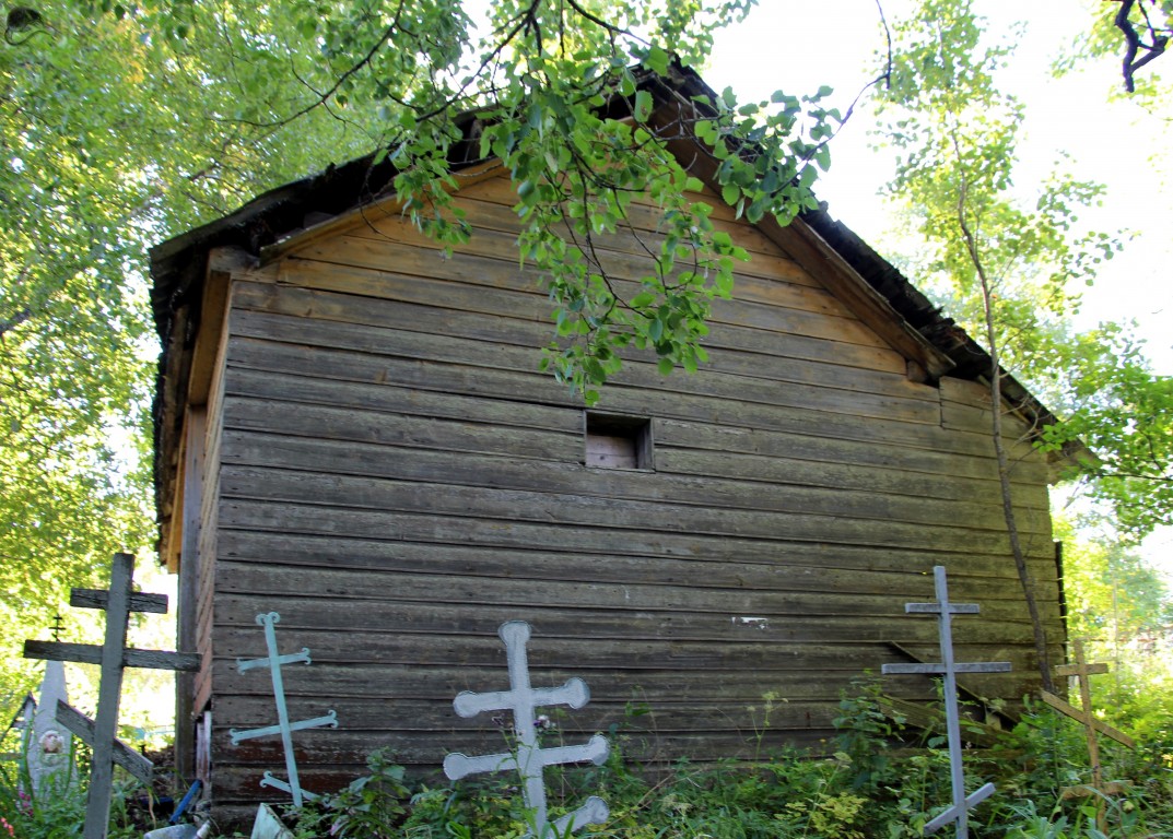 Покрова Пресвятой Богородицы часовня, Чудцы (Бокситогорский район, Ленинградская область). фасады