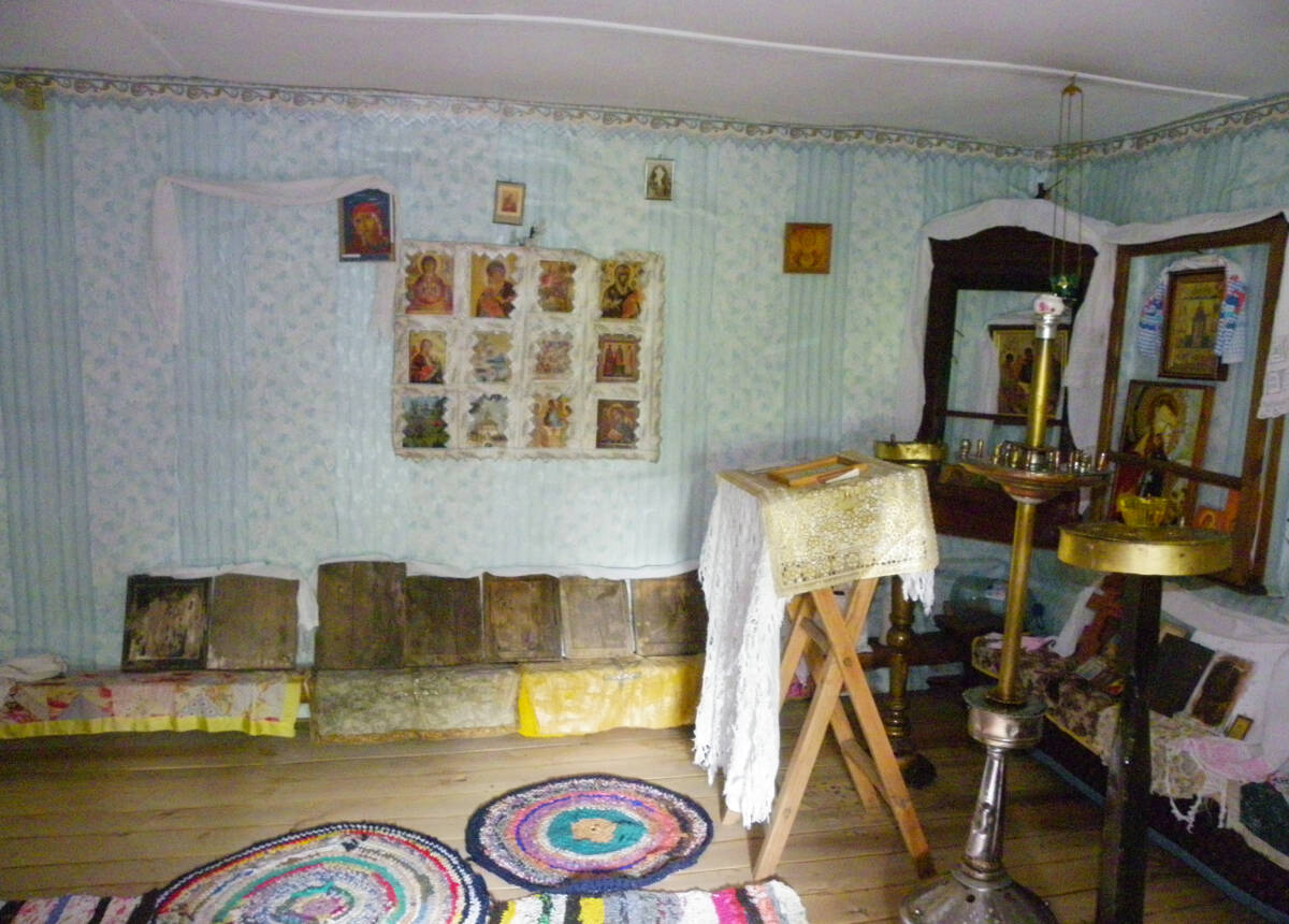 Покрова Пресвятой Богородицы часовня, Чудцы (Бокситогорский район, Ленинградская область). интерьер и убранство