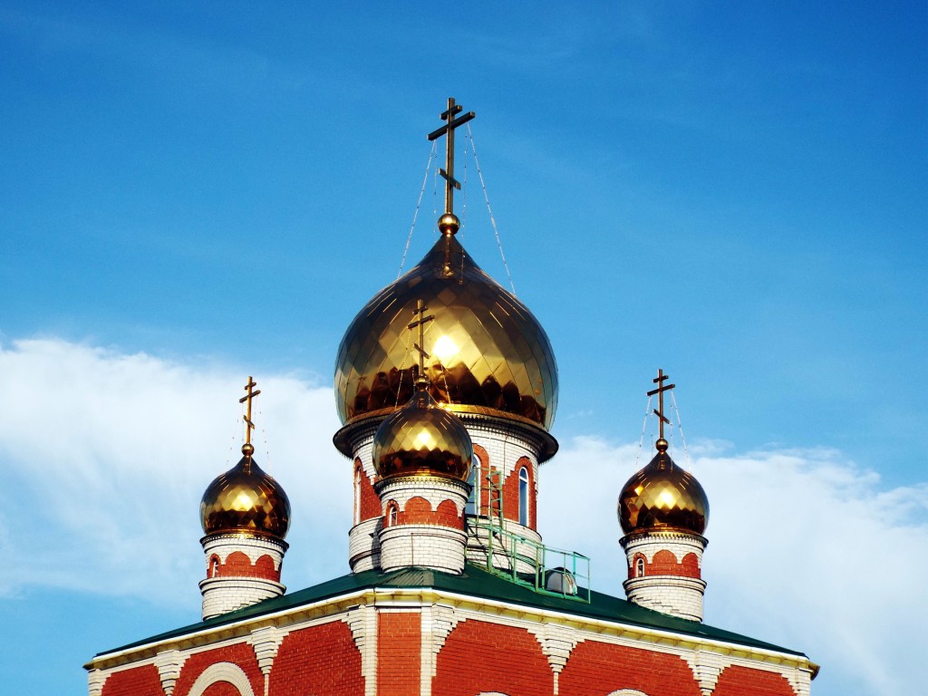 Актюбинский. Церковь Сергия Радонежского. архитектурные детали