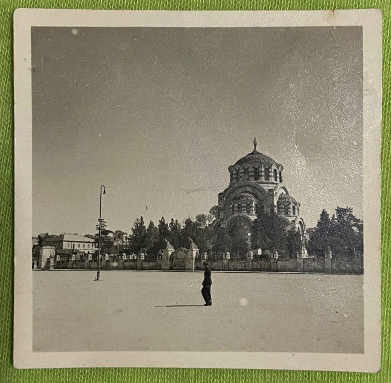 Плевен. Церковь Георгия Победоносца. архивная фотография, Фото 1941 г. с аукциона e-bay.de