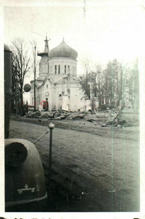 Церковь Воскресения Христова, Ельня (Ельнинский район, Смоленская область). архивная фотография, Фото 1941 г. с аукциона e-bay.de
