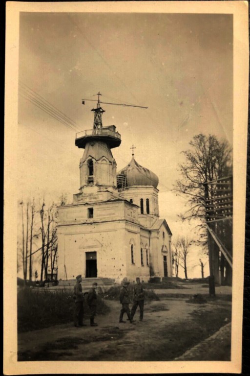 Ельня. Церковь Воскресения Христова. архивная фотография, Фото 1941 г. с аукциона e-bay.de