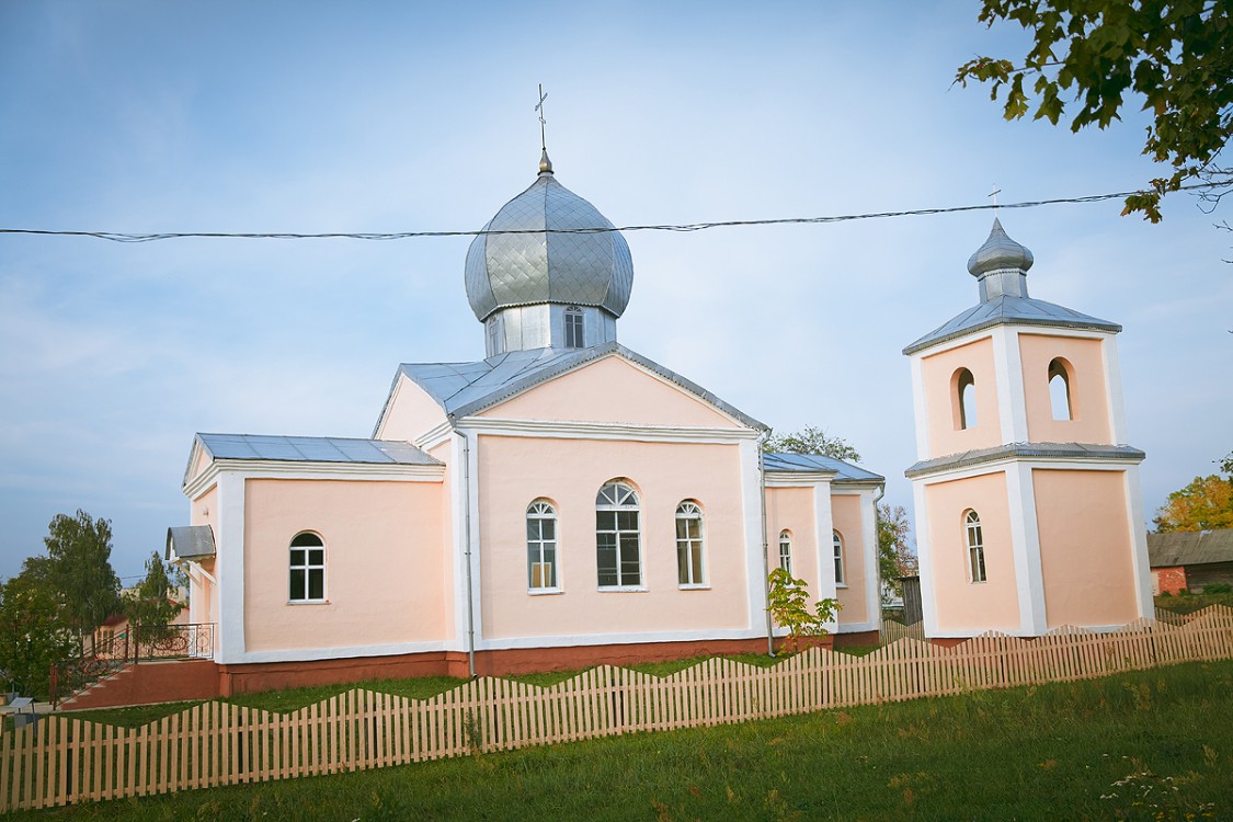 Церковь Рождества Пресвятой Богородицы, Буйновичи (Лельчицкий район, Беларусь, Гомельская область). фасады