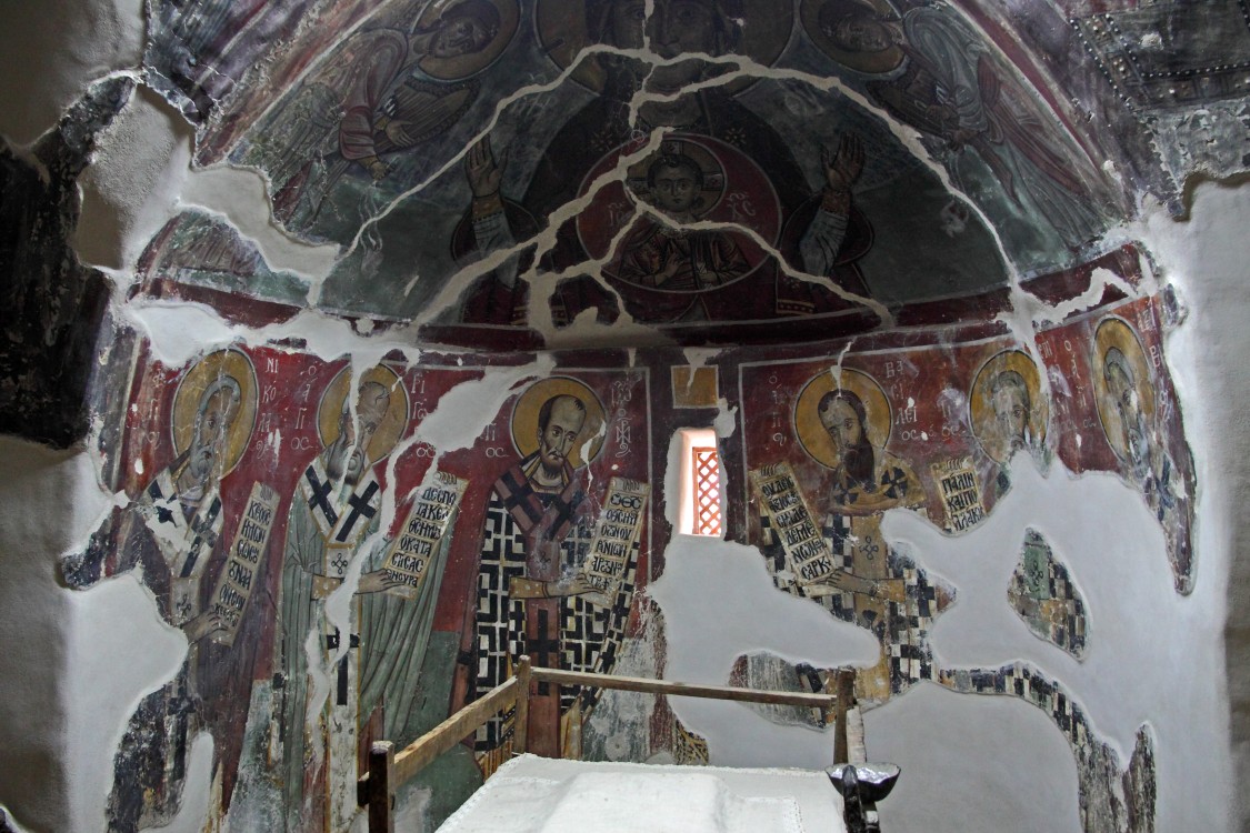 Часовня Пресвятой Богородицы из Мутуллы, Мутуллас (Никосия, Кипр). интерьер и убранство
