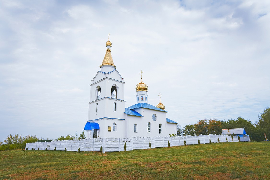 Церковь Георгия Победоносца, Мозырь (Мозырский район, Беларусь, Гомельская область). общий вид в ландшафте