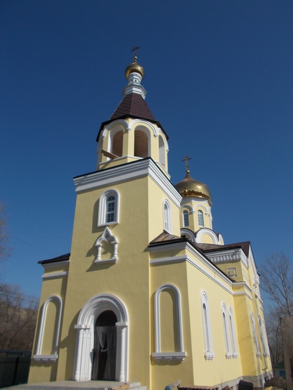 Саратов. Церковь Иоанна Богослова в Октябрьском ущелье. фасады