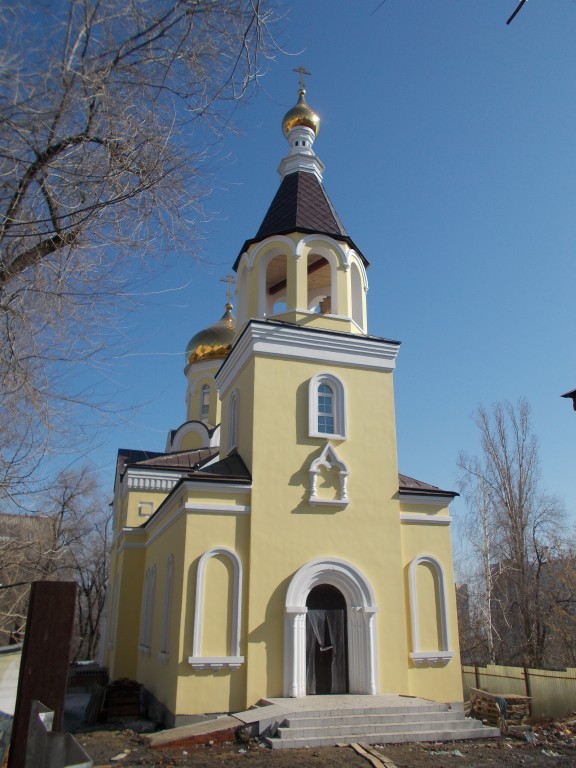 Саратов. Церковь Иоанна Богослова в Октябрьском ущелье. фасады