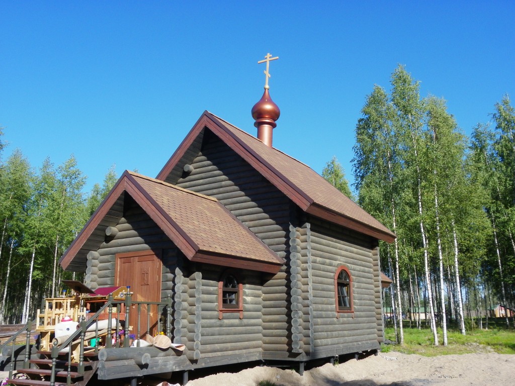 Сяндеба. Сяндемский Успенский женский монастырь. Церковь Двенадцати апостолов. фасады