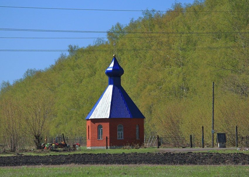 Ардатов. Часовня Сергия Радонежского. общий вид в ландшафте