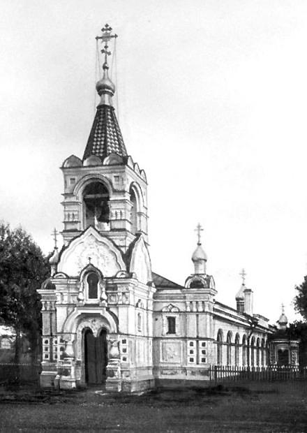Церковь Александра Невского при 145-ом пехотном Новочеркасском полку, Красногвардейский район (Санкт-Петербург, г. Санкт-Петербург). архивная фотография, Фото с сайта http://www.citywalls.ru/house7884.html