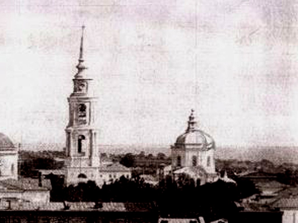 Церковь Казанской иконы Божией Матери, Ливны (Ливенский район и г. Ливны, Орловская область). архивная фотография, Кадрирование фото с сайта http://vk.com/album-302573_44842520