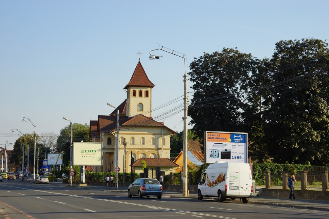 Церковь Рождества Христова, Сибиу (Сибиу, Румыния). общий вид в ландшафте