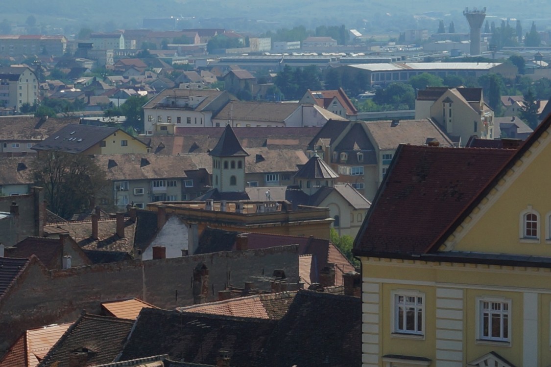 Церковь Рождества Христова, Сибиу (Сибиу, Румыния). общий вид в ландшафте