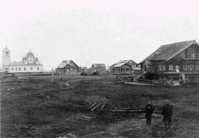 Пустозерск, урочище. Церковь Преображения Господня
