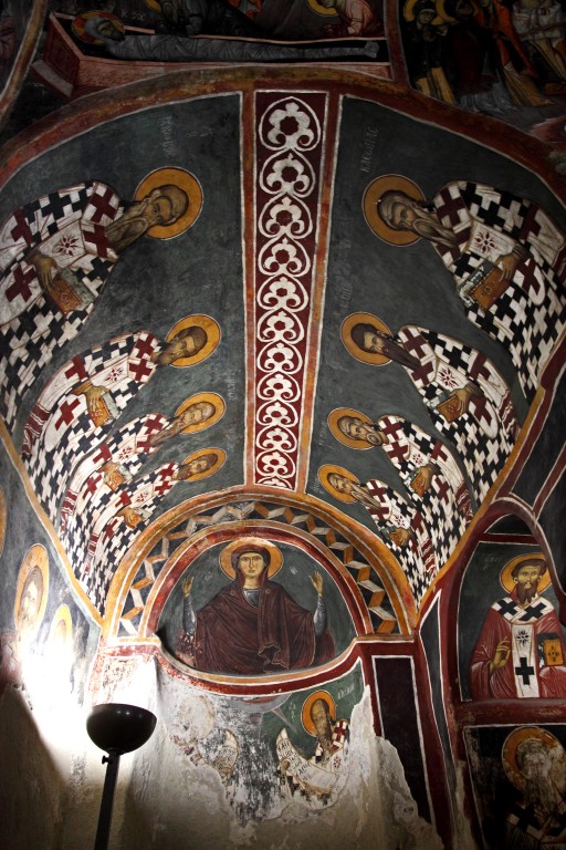 Монастырь Иоанна Лампадиста, Калопанайотис (Никосия, Кипр). интерьер и убранство, Церковь Святого Ираклидиса. Боковой неф.