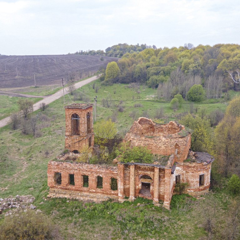 Церковь Алексия, митрополита Московского, Алексеевское 3-е (Тёпло-Огарёвский район, Тульская область). фасады