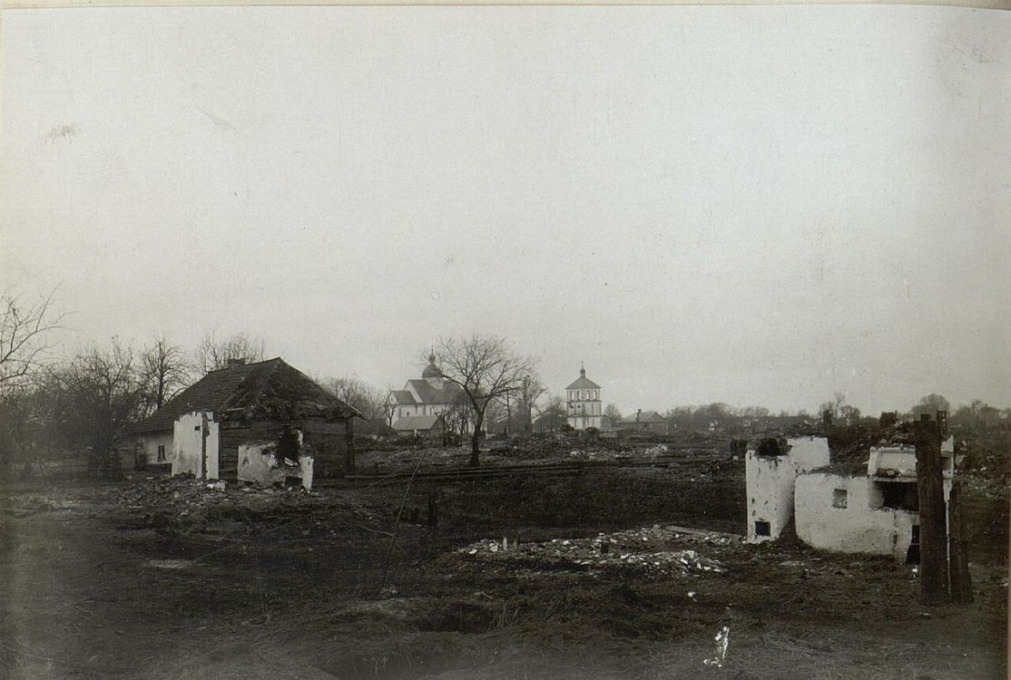 Церковь Воздвижения Креста Господня, Колки (Маневичский район, Украина, Волынская область). архивная фотография, Частная коллекция. Фото 1916 г.
