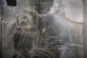 Монастырь Хахули. Церковь Богородицы, рельеф южного портала "Иона"<br>, Багбаши, Эрзурум, Турция