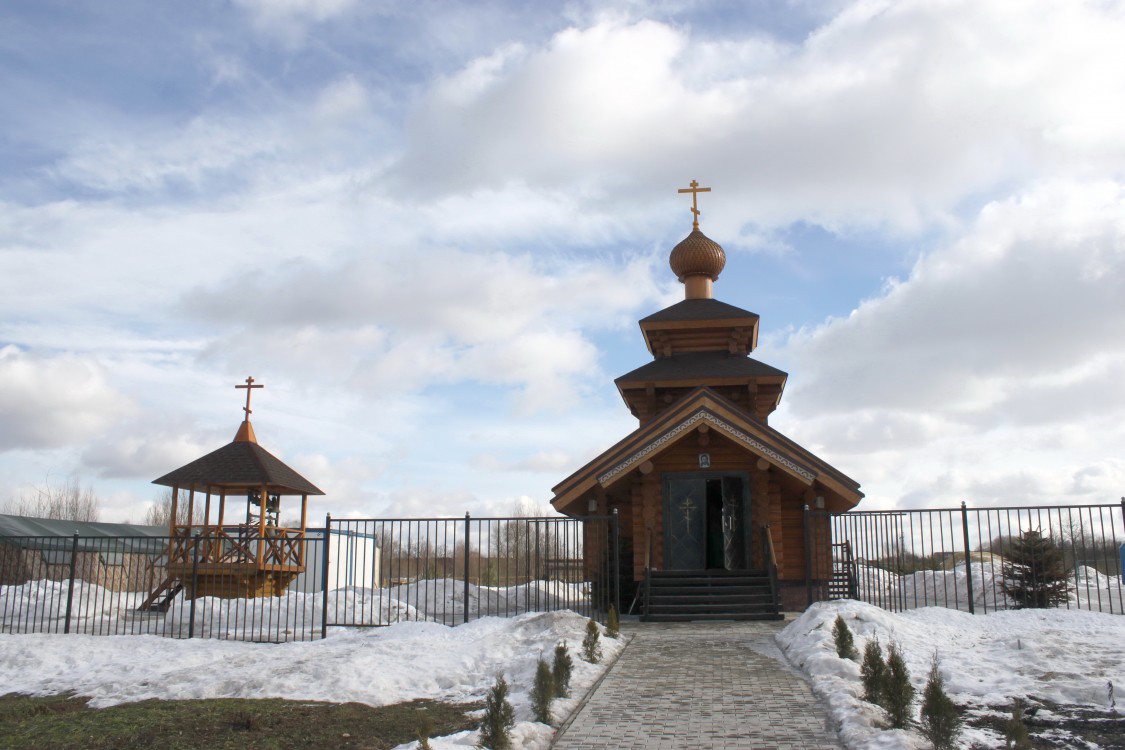 Южное Бутово. Церковь Моисея Мурина в Щербинке. фасады, Вид с запада