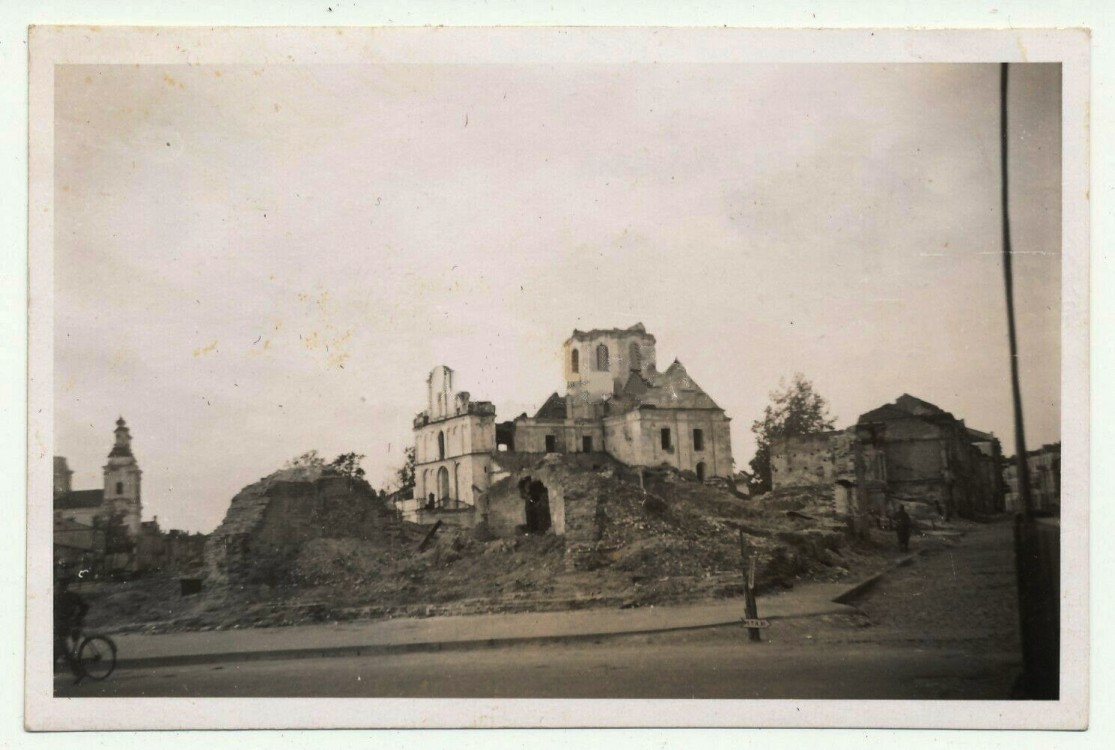 Могилёв. Богоявленский Братский мужской монастырь. архивная фотография, Фото 1941 г. с аукциона e-bay.de