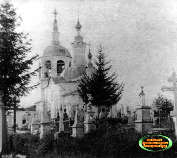 Церковь Воздвижения Креста Господня на Севастьяновском кладбище, Енисейск (Енисейск, город, Красноярский край). архивная фотография, Фото с сайта http://kras-hram.ru/page313/photo_4793/#photo_2670