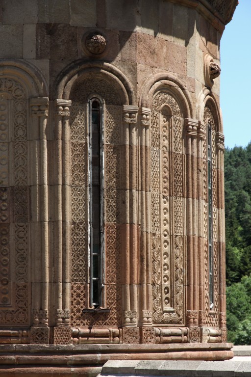 Сапара. Успенский монастырь. Церковь Саввы Освященного. архитектурные детали