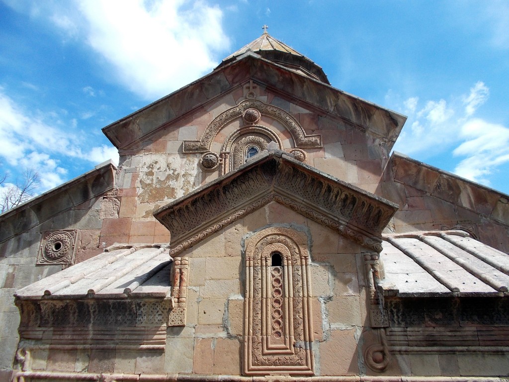 Сапара. Успенский монастырь. Церковь Саввы Освященного. архитектурные детали