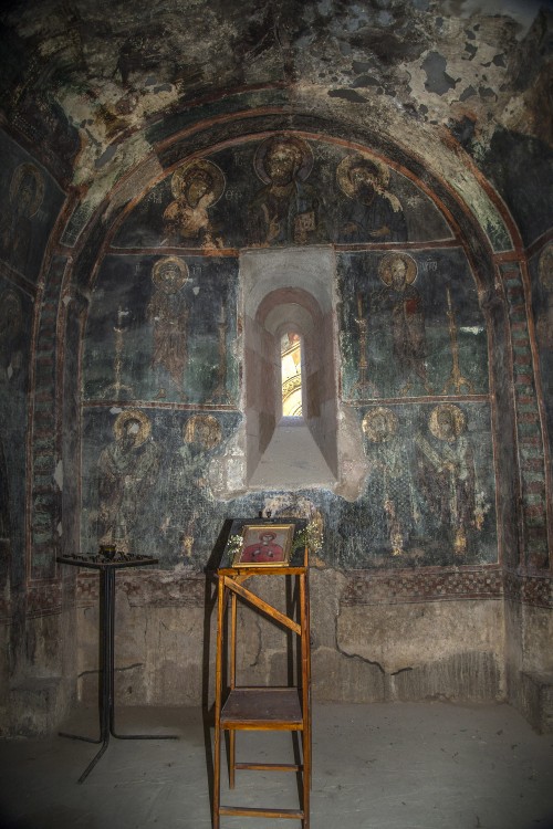 Успенский монастырь. Церковь Марины в колокольне, Сапара (Самцхе-Джавахети, Грузия). интерьер и убранство