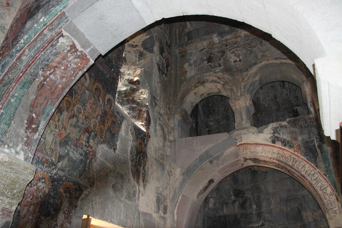 Георгиевский монастырь . Церковь Георгия Победоносца, Чуле (Самцхе-Джавахети, Грузия). интерьер и убранство