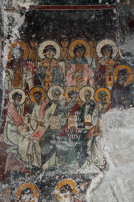 Георгиевский монастырь . Церковь Георгия Победоносца, Чуле (Самцхе-Джавахети, Грузия). интерьер и убранство
