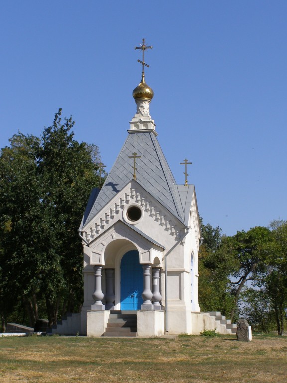 Старочеркасская. Часовня Покрова Пресвятой Богородицы (новая). фасады, Западный фасад