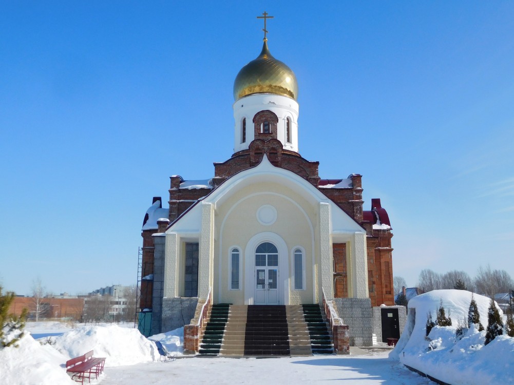 Поволжский. Церковь Михаила Архангела. фасады