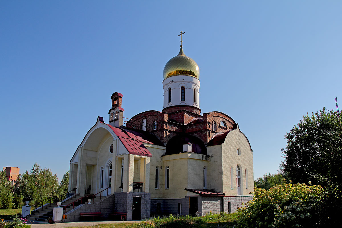 Поволжский. Церковь Михаила Архангела. фасады