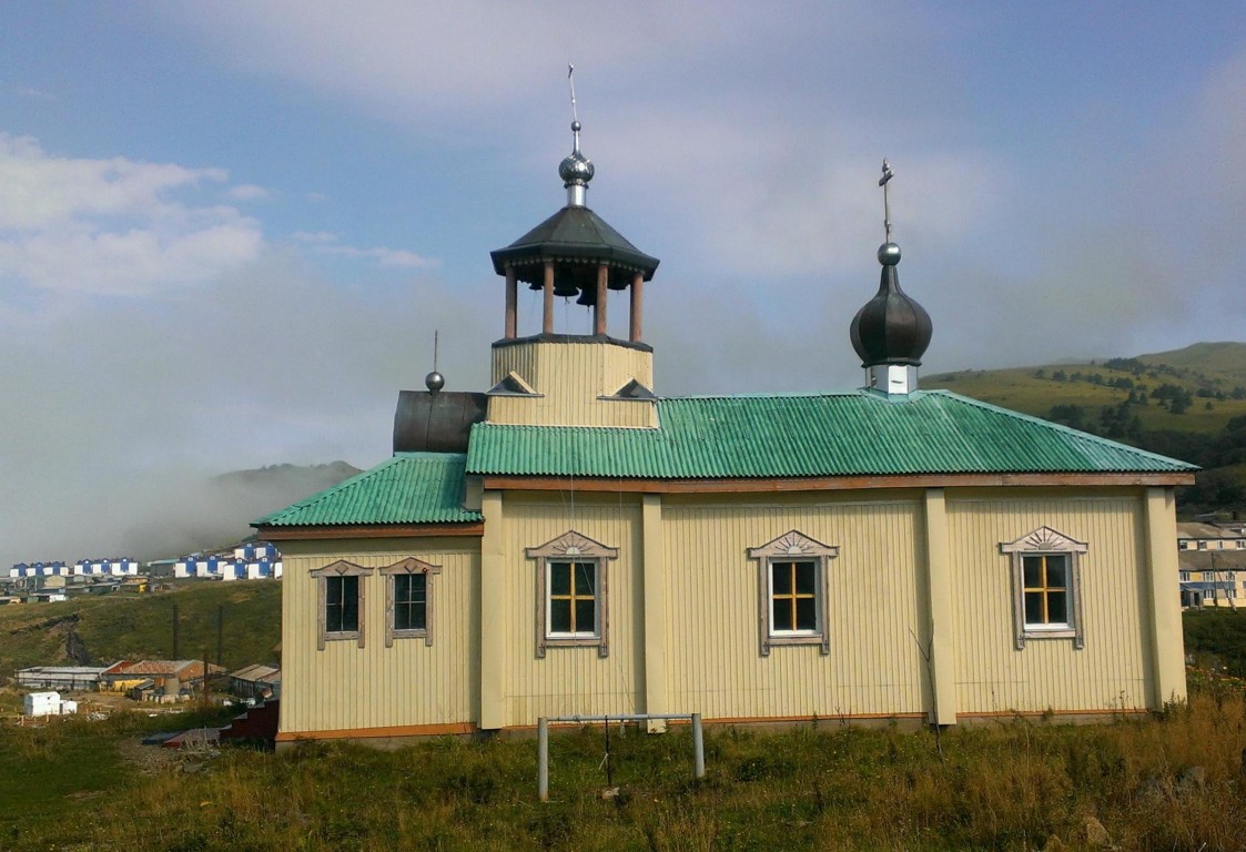 Малокурильское. Церковь Даниила Московского. фасады