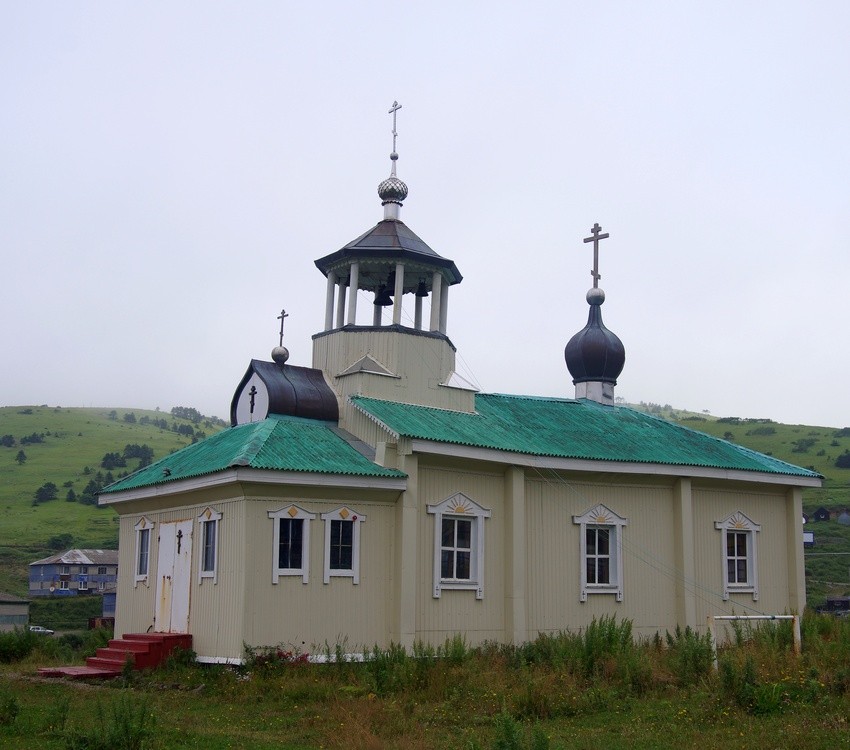 Малокурильское. Церковь Даниила Московского. фасады