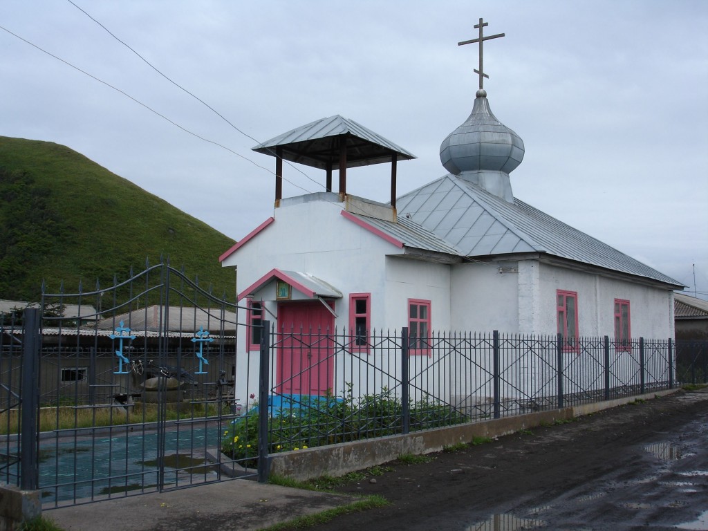 Курильск. Церковь Богоявления Господня. фасады