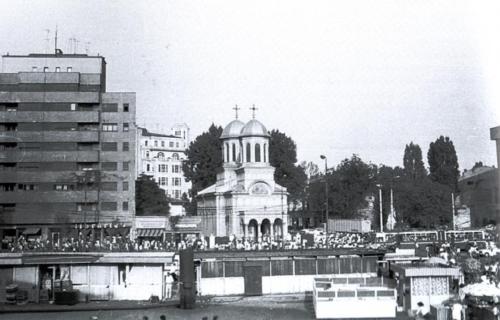 Церковь Усекновения главы Иоанна Предтечи, Бухарест, Сектор 3 (Бухарест, Румыния). архивная фотография, Частная коллекция. Фото 1960-х годов