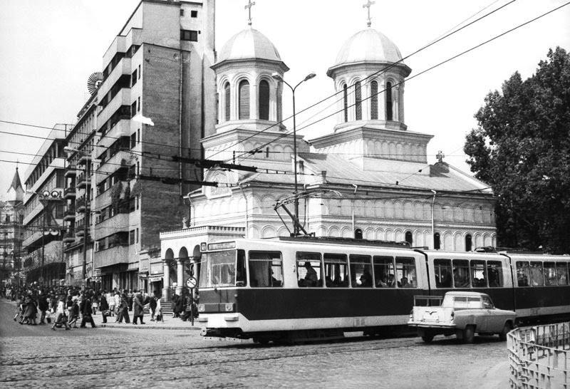 Церковь Усекновения главы Иоанна Предтечи, Бухарест, Сектор 3 (Бухарест, Румыния). архивная фотография, Частная коллекция. Фото 1978 г.