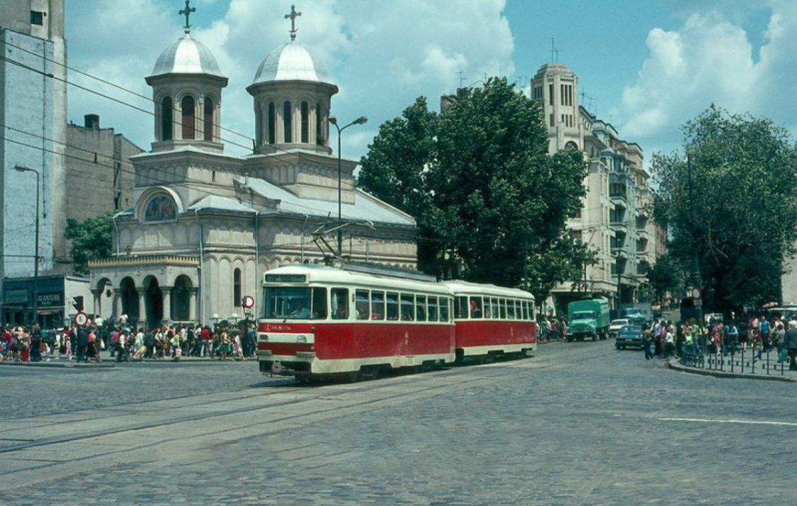 Церковь Усекновения главы Иоанна Предтечи, Бухарест, Сектор 3 (Бухарест, Румыния). архивная фотография, Частная коллекция. Фото 1970-х годов