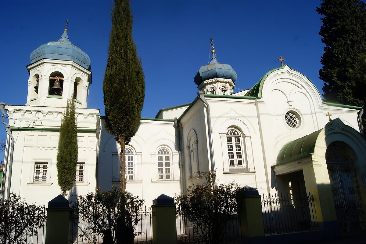 фасады. Церковь Александра Невского, Чугуретский район (Тбилиси, город, Грузия)